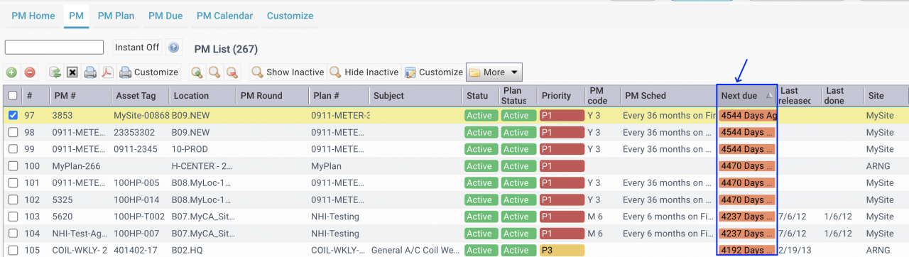 Troubleshooting Work Order Generation from PMs