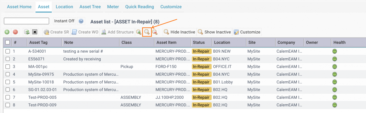 Making a Shared Search Required